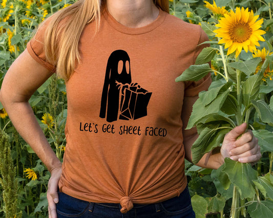 Let's Get Sheet Faced Tee