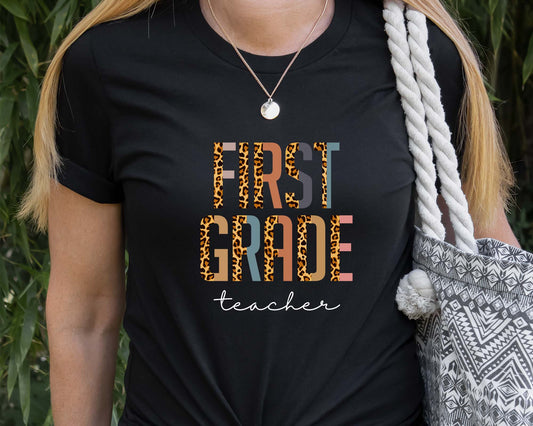 First Grade Teacher Shirt