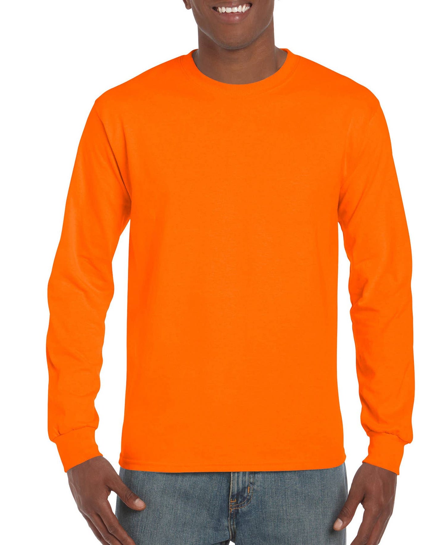 Gildan Ultra Cotton Adult Long Sleeve T-Shirt, Blank Shirt