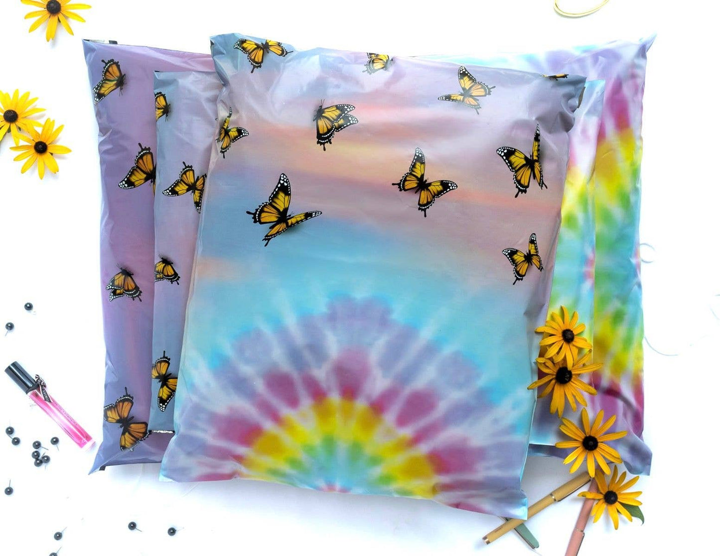 14x17" Tie Dye Poly Mailers