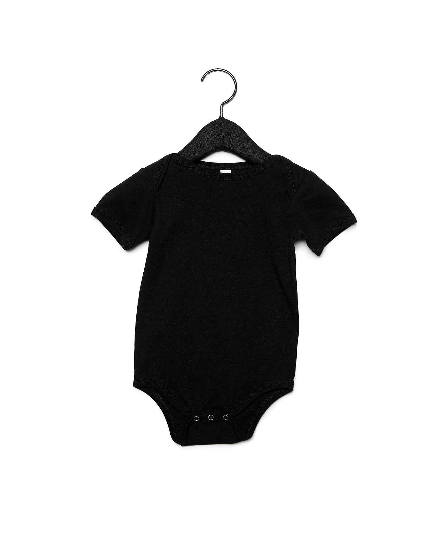 Baby Bodysuit Jersey Short Sleeve One Piece, Bella Canvas