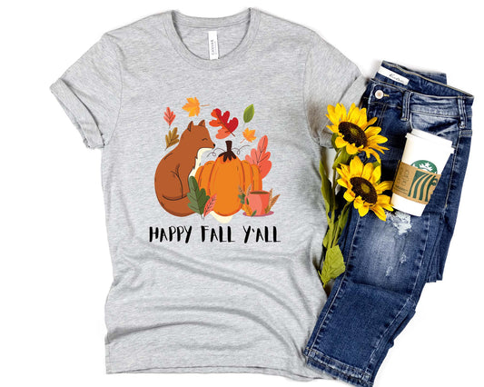 Happy Fall Y'all Shirt