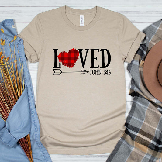 Christian Shirt, Loved John 3:16