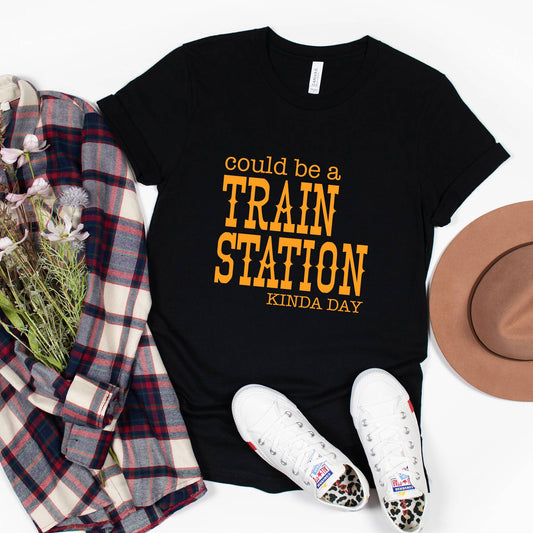 Train Station Yellowstone T-shirt