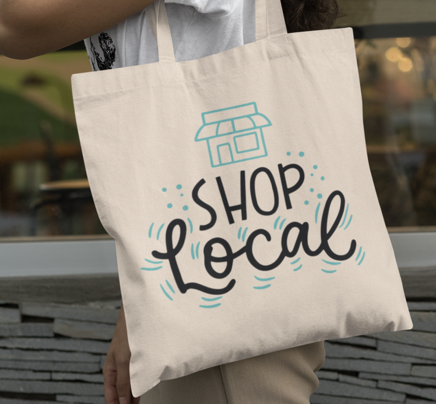 Shop Local Totes, Tote Bag, Shopping Bag, Canvas Totes