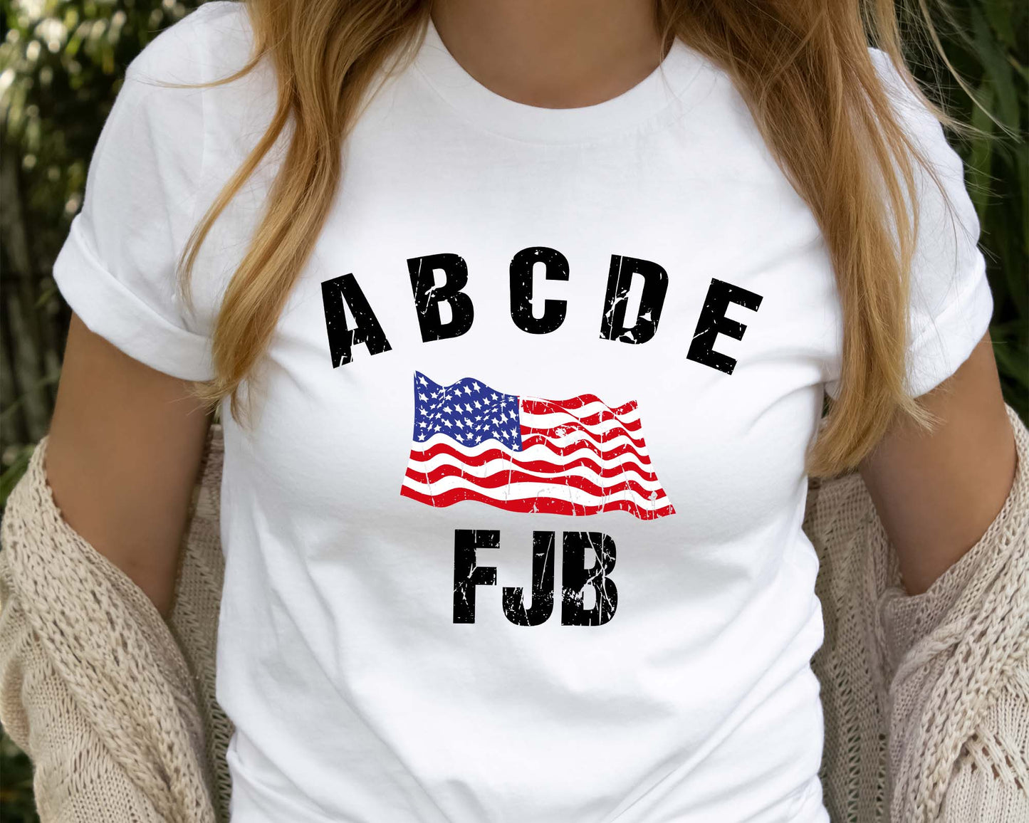 ABCDE FJB Shirt, Anti Biden T-shirt, Republican Tee