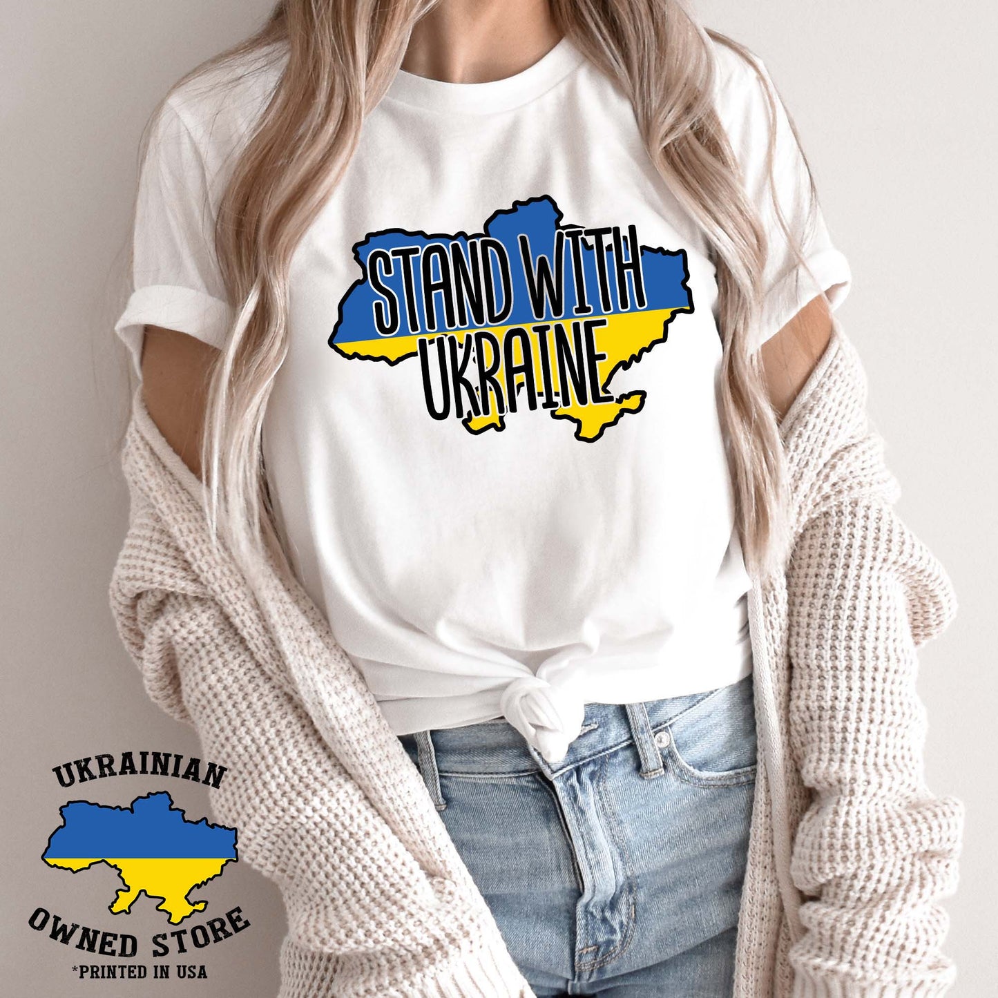 Stand With Ukraine, Pray For Ukraine Shirt, Ukrainian Shirt