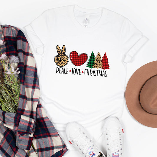 Peace Love Christmas Shirt