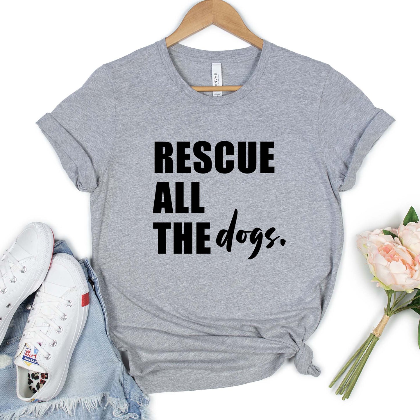 Rescue All The Dogs Shirt