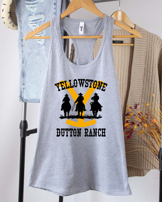 Yellowstone Dutton Ranch Tank Top