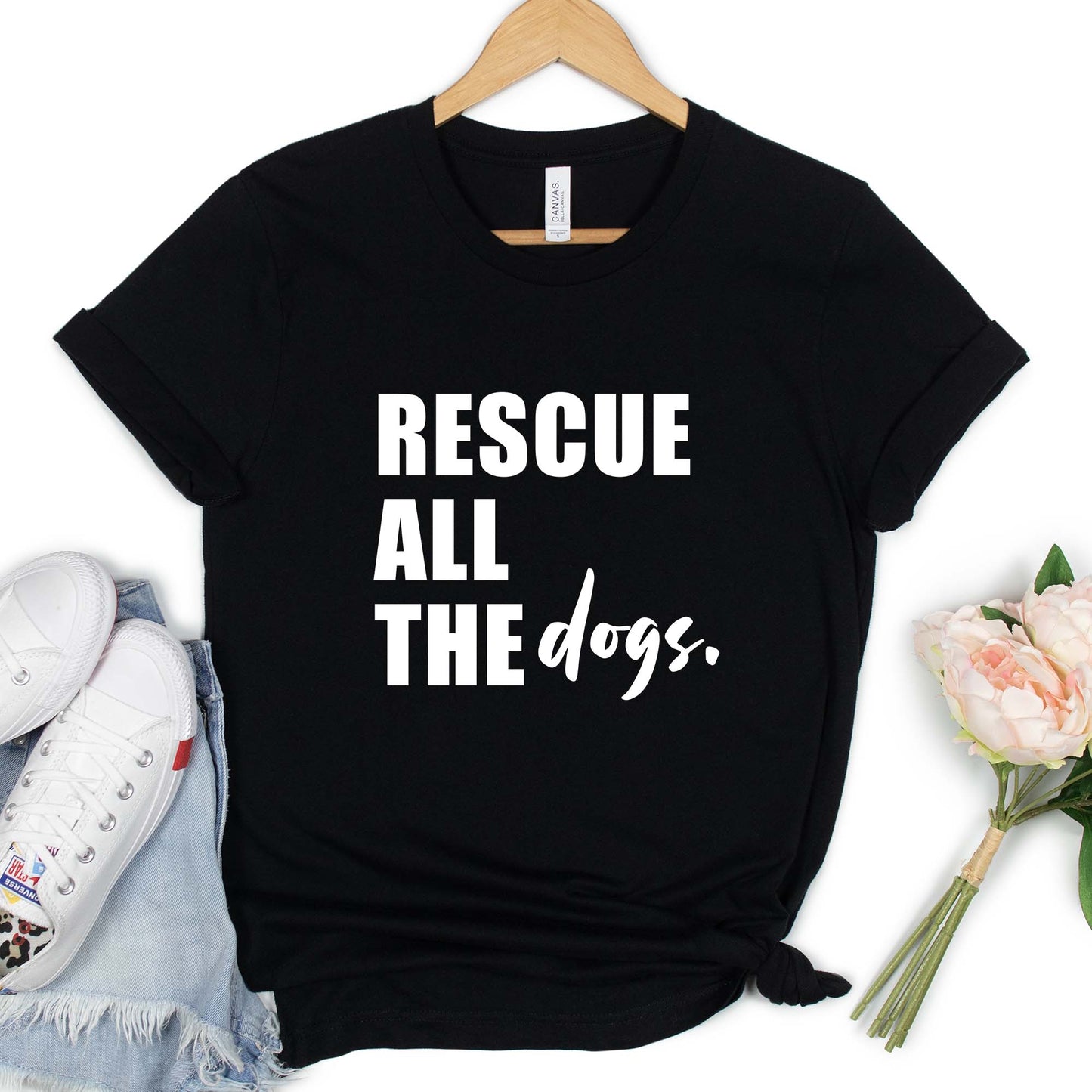 Rescue All The Dogs Shirt