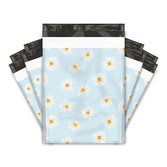 10x13" Poly Mailers - Flowers