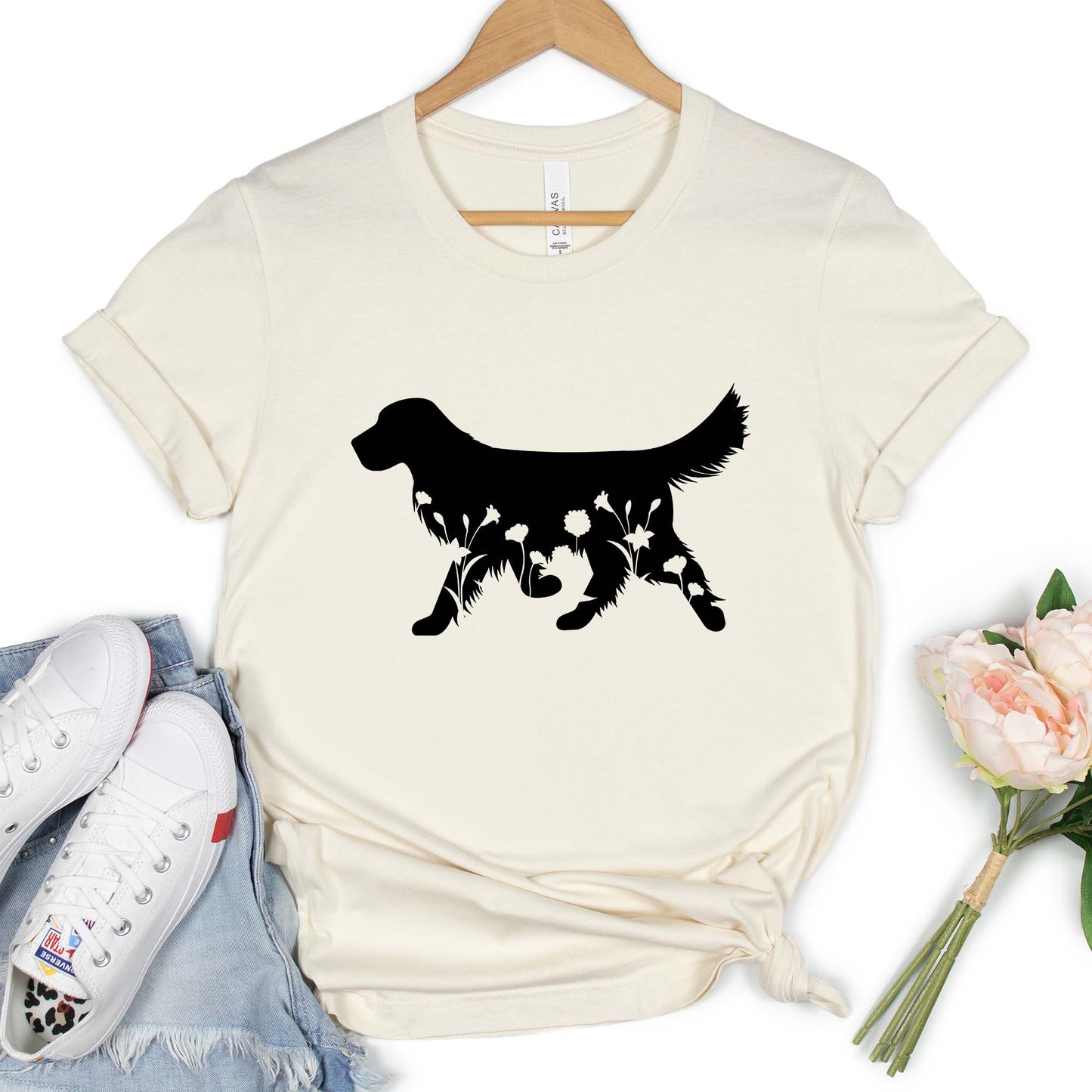 Floral Dog Shirt