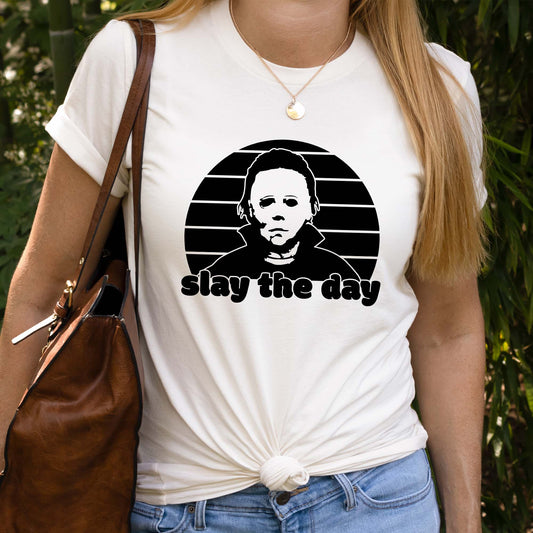 Slay The Day Halloween Tee