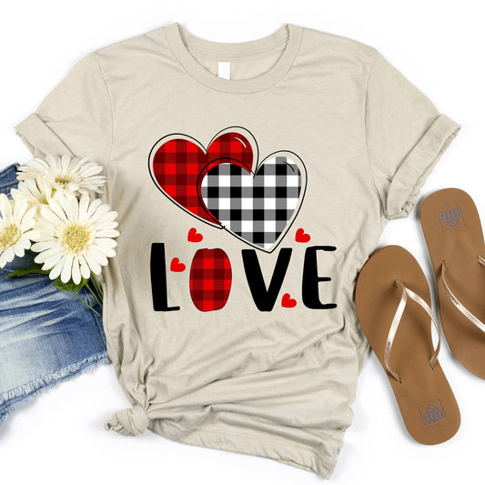 Love Hearts Valentine's Day Tee