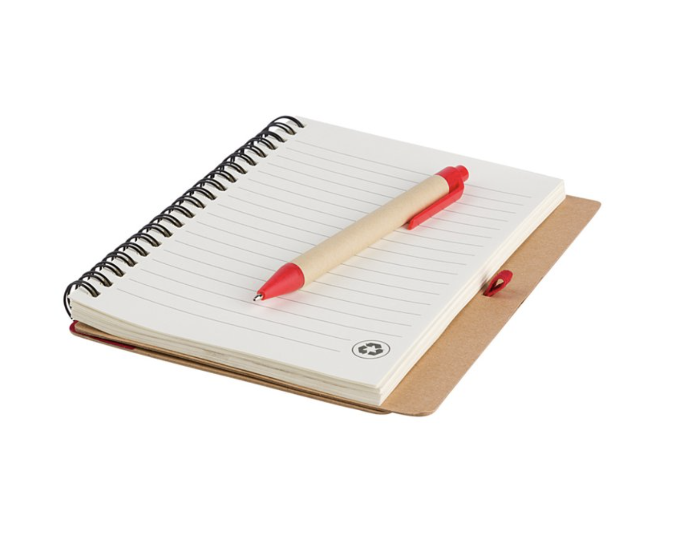 CUSTOM Eco Spiral And Pen Notebook