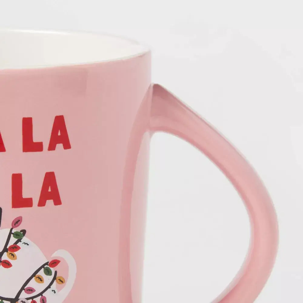 16oz Christmas Paw La La La La Mug