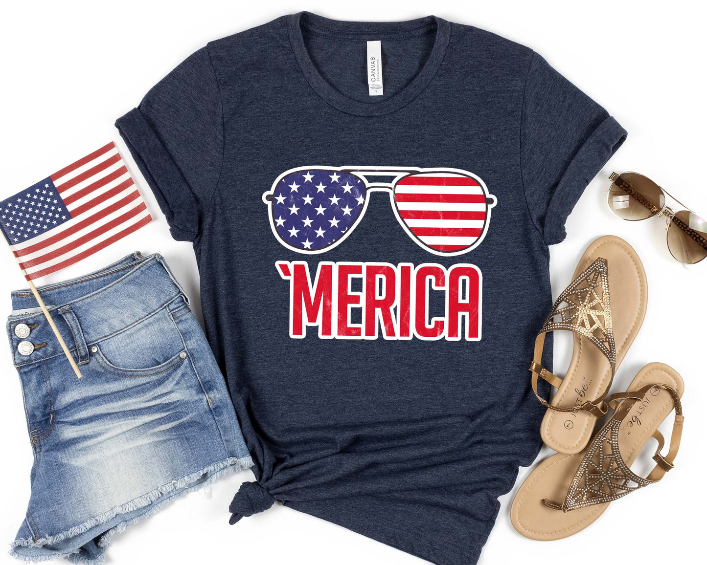 'Merica Shirt, 4th of July Shirt