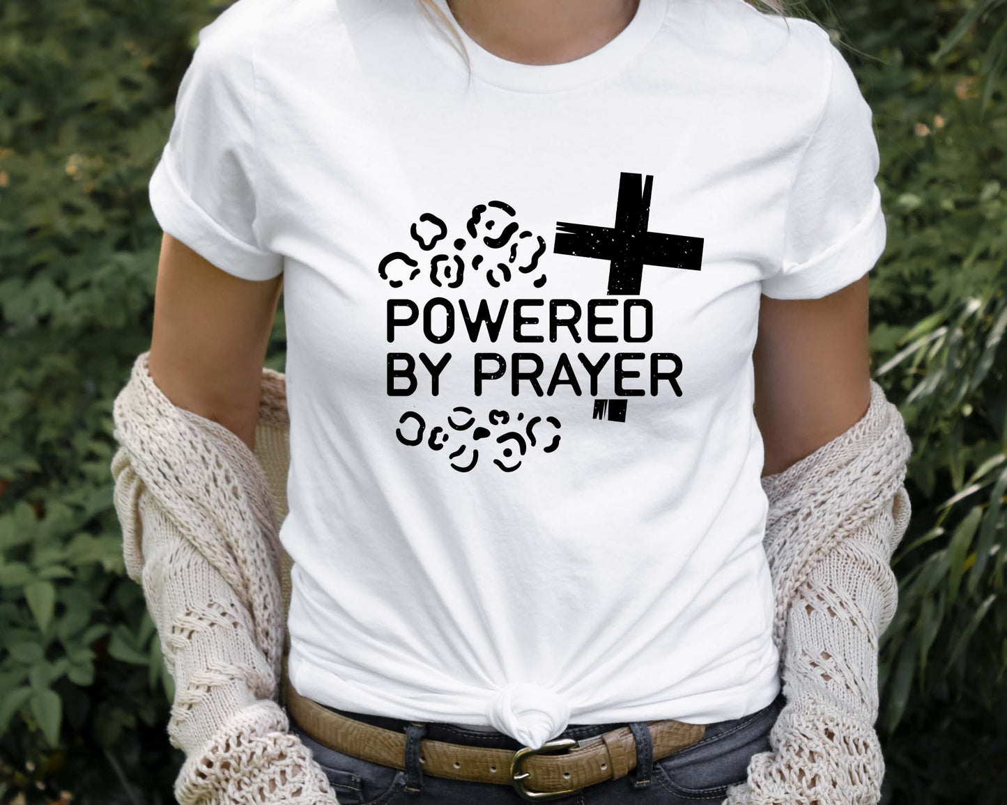 Powered By Prayer Shirt, Christian T-shirt