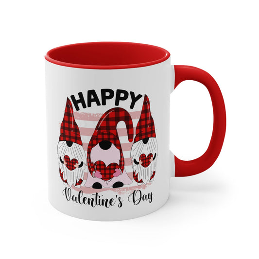 Happy Valentine's Day Gnomes Coffee Mug